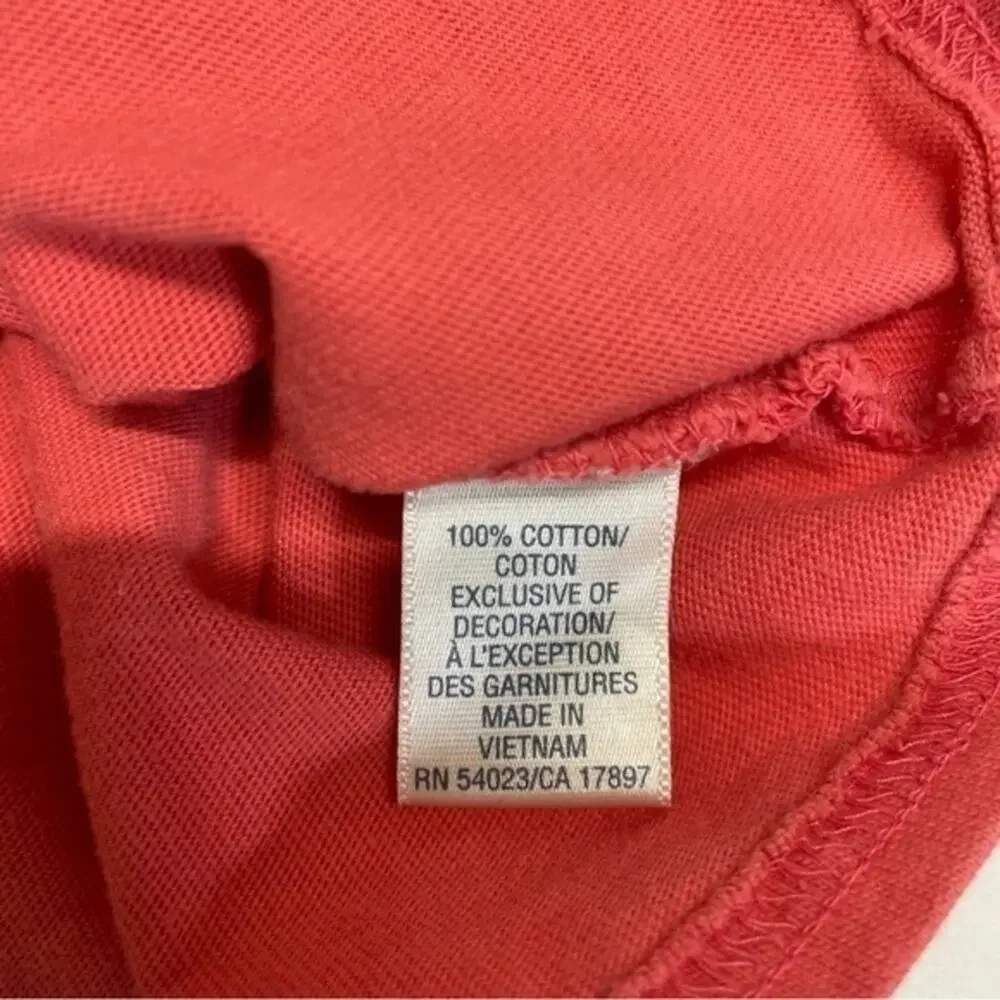Old Navy Short sleeve Polo Dress Girl’s Size 3T cotton coral pink